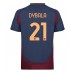 AS Roma Paulo Dybala #21 Tredjedrakt 2024-25 Korte ermer